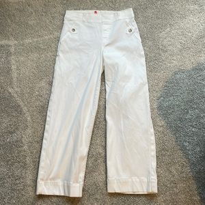 Spanx stretch twill crop pant